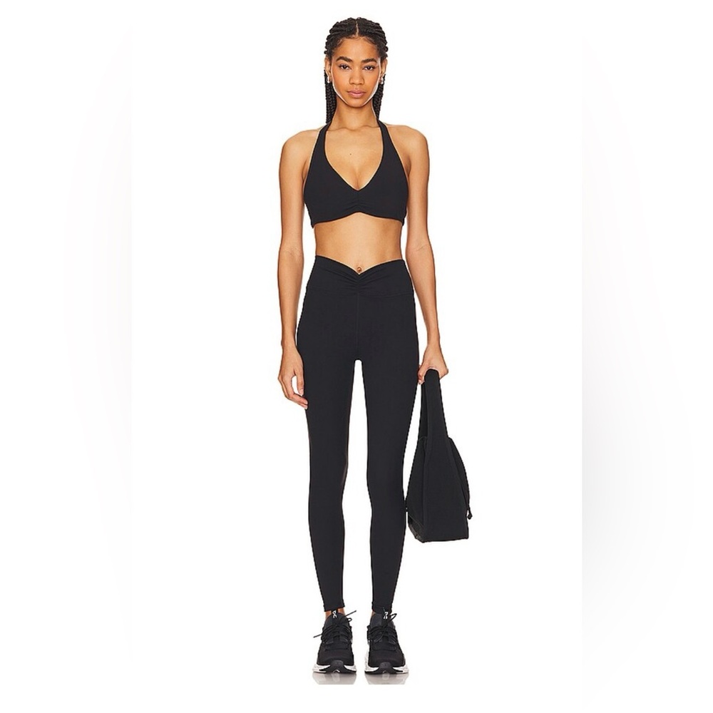 WeWoreWhat - Ruched V-Legging - Black - Women’s Size Large